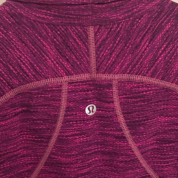 lululemon athletica Pink Zip-up Jacket with peplum bottom, size 8 - Picture 7 of 8
